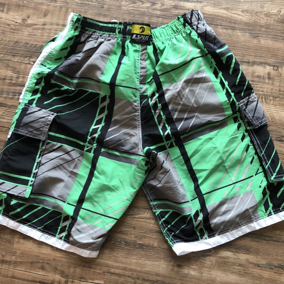 B. Split men’s swim shorts - Picture 10 of 11